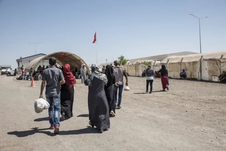 Refugee detention center in Türkiye