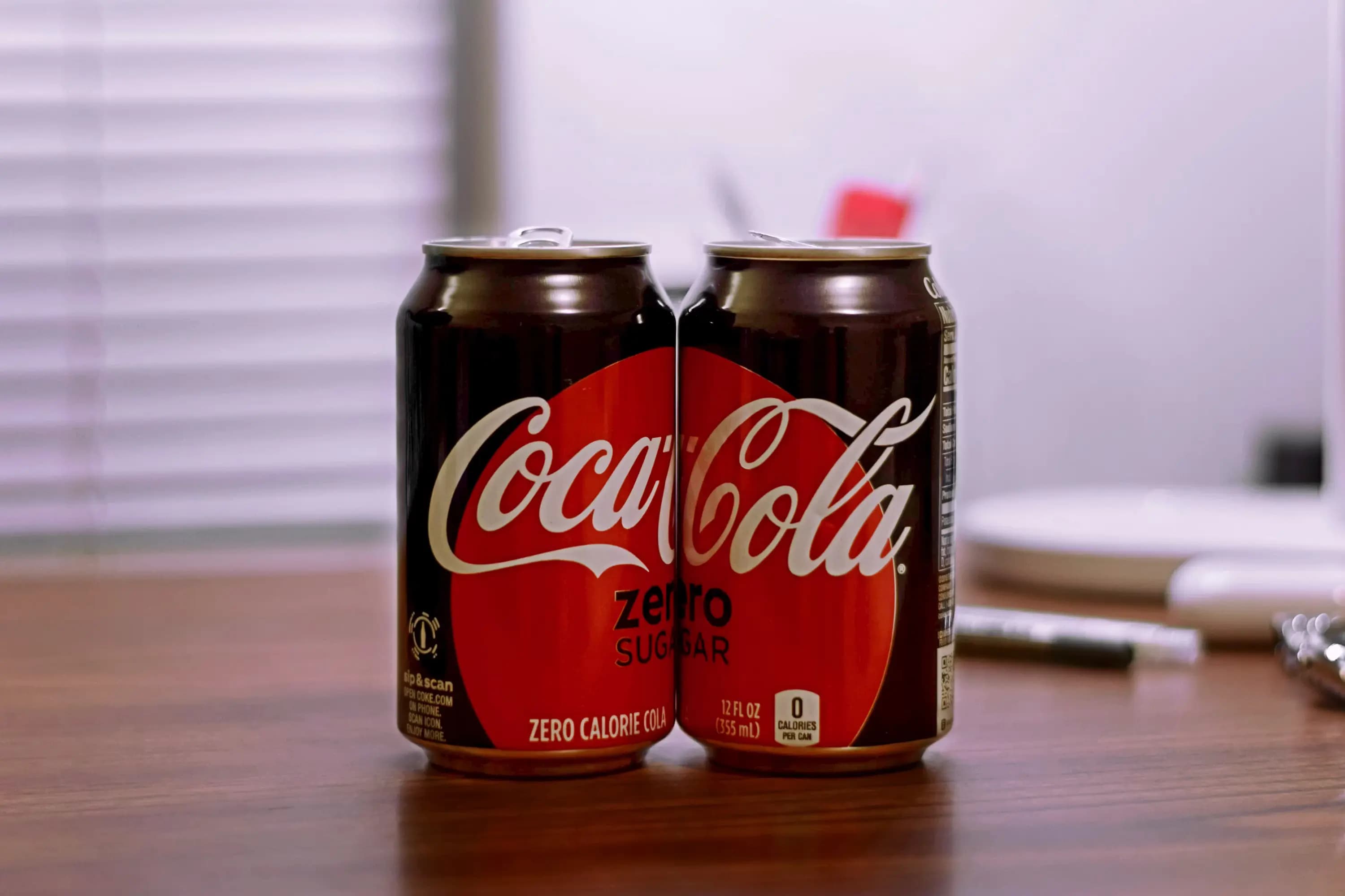 the big market of zero calorie sodas